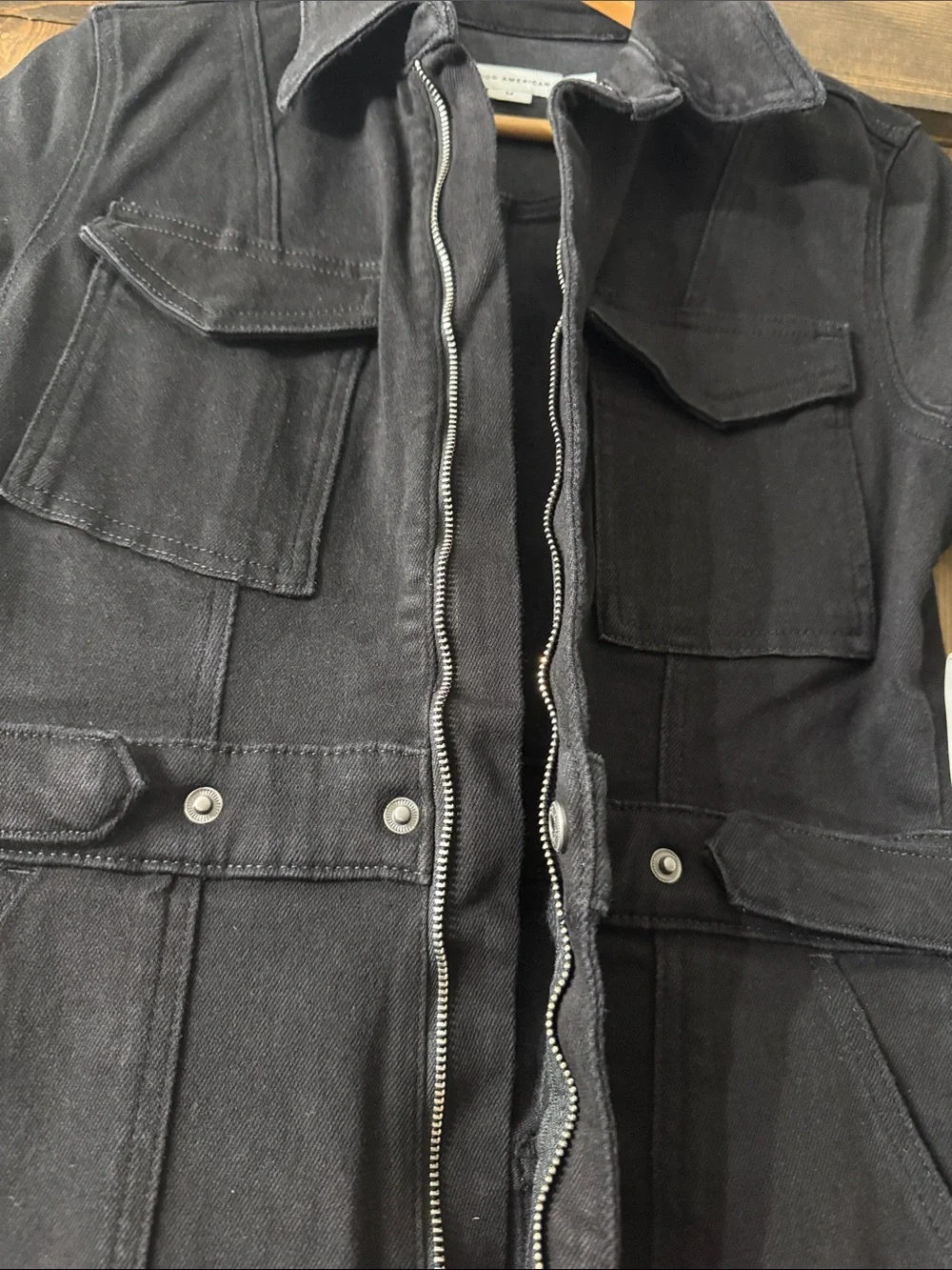 GOOD AMERICAN Utility Denim Jumpsuit - Picture 7 of 12